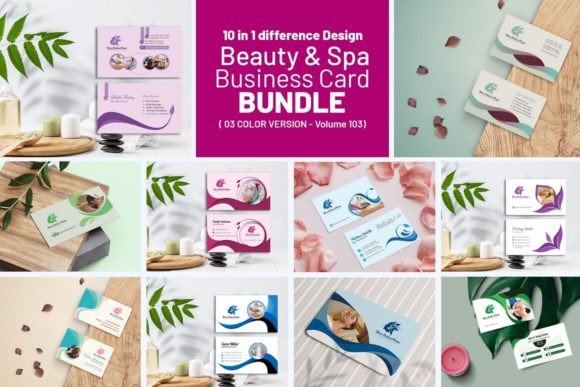 Beauty Spa Business Cards Bundle: A Strategic Asset for Professional Networking