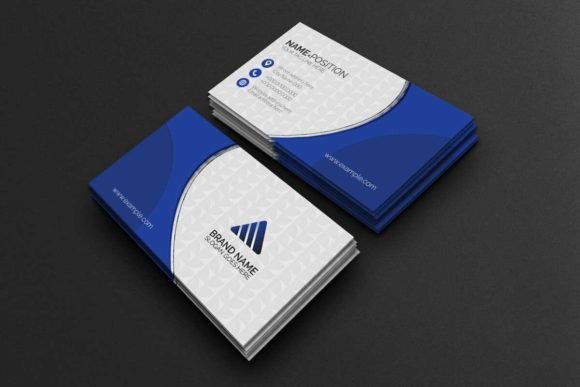 Blue Business Card Template: Elevating Professional Identity in a Digital Age
