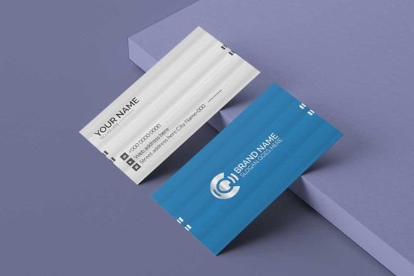 Clean Printable Business Card Template