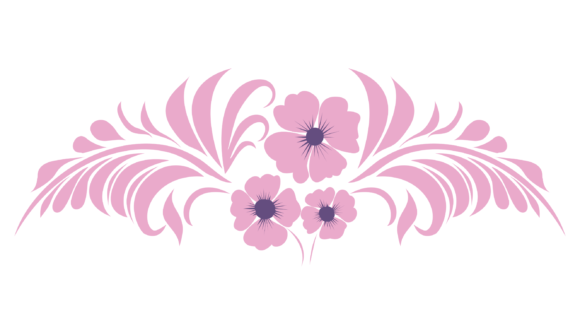 Floral Element Svg: A Versatile Vintage Design Asset
