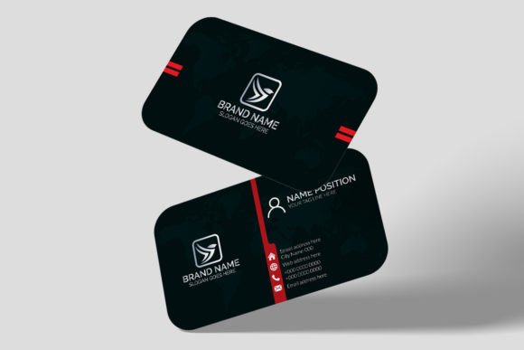Modern Dark Business Card Template: A Premium Tool for Professional Branding