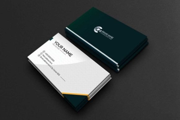 Modern Unique Business Card Template for Premium Branding