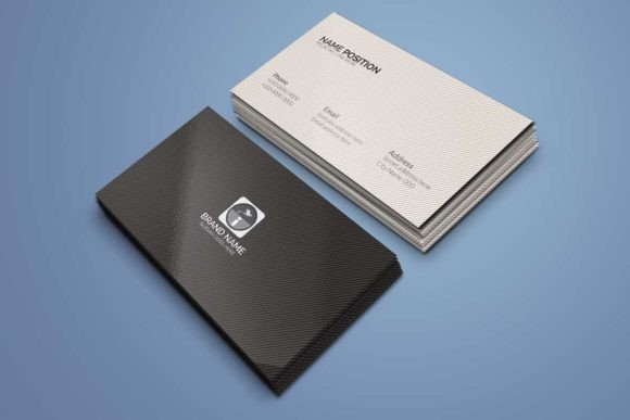 Professional Dark Business Card Design: Elevating Your Brand Identity