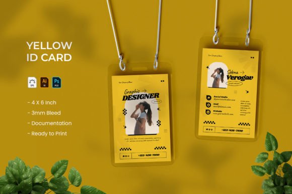 Yellow - ID Card: A Modern Identity Solution